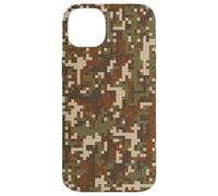 Hunting Digital Camouflage Pattern Square Pixels Camo Case for iPhone 14 Plus