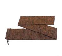 Hunting Equipment Protective Cover with Elastic Polyester Knit Storage Sleeve, Designed to Protect Against Moisture, Rust, Dust, and Scratches, Includes Drawstring (brown)