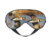 Hunting Fly Wild Eye Mask, Sleep Mask for Men Women 100% Blackout, No Pressure On Eyes, Soft & Breathable