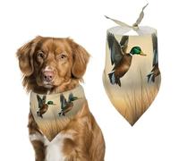 Hunting Flying Wild Dog Bandanas - Cute Pet Scarf for Dogs Cats Triangle Kerchief Bibs Soft Breathable Pet Bandanas Fashion Accessory for Puppy Small Medium Large Pets