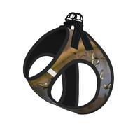 Hunting Flying Wild Ducks Print Pet Leash Vest,Breathable Mesh Pet Harness, Reflective For Small Medium Dogs Safe Easy Walking