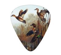Hunting Flying Wild Print Guitar Picks Personalized Novelty Guitar Plectrums For Electric Guitar Acoustic Guitar 12 Pack