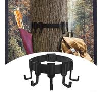Hunting Gear Hanger with Tree Straps 5 Multi Purpose Hooks for Outdoor Equipment Storage and Organization