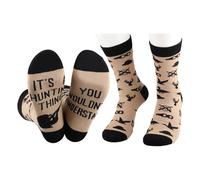 Hunting Gift Hunter Socks Hunter Lover Gift It’s a Hunting Thing Novelty Socks (UK, Alpha, One Size, Regular, Regular, HUNTING THING UK)