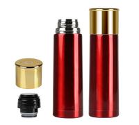 Hunting gifts for men Dad shotgun shells 12 Gauge Shotshell Tumbler bullet thermos Unique for Lovers Vacuum Insulated Stainless Steel Great for Camping Hiking Traveling 25oz Red