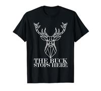 Hunting Humor The Buck Stops Here Deer Hunter Value Graphic T-Shirt