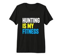 Hunting Hunter Funny Outdoors Lost Territory Humor Premium T-Shirt