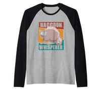 Hunting Hunter | Raccoon | The Raccoon Whisperer Raglan Baseball Tee