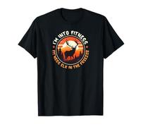 Hunting I'm Into Fitness Fit'ness Elk In My Freezer Funny T-Shirt
