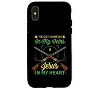 Hunting In My Veins - Jesus In My Heart Case for iPhone X/XS