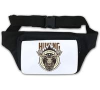Hunting is Not A Proper Employment for A Thinking Man Waist Bag Fanny Pack White