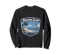Hunting Island South Carolina Lighthouse Beach Sweatshirt
