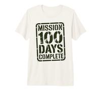 Hunting Mission 100 Days School Complete Little Soldier Premium T-Shirt