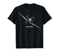 Hunting Plane Supermarine Spitfire England 2. WK T-Shirt