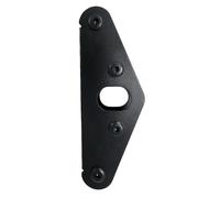 Hunting Saddle Hip Pinch Eliminator, Bridge Spreader for Tree Saddle Hunting Accessories, Stainless Steel, Triangle Structure, Black Coating, Long-Lasting Support for More Comfortable Hunts