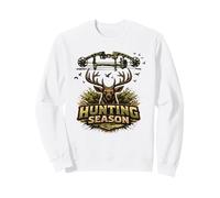Hunting Season Deer Buck Bow Camouflage Outdoor Hunter Sweatshirt