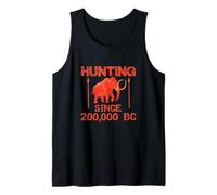 Hunting Since 200,000 BC Big Game Hunter Tank Top