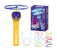 Hunting Toy for Cat,Disc Launch Toy for Kitten,Chasing Flying Saucers for Kitten Outdoor | Mental Stimulation Complicity Indoor and Outdoor Garden