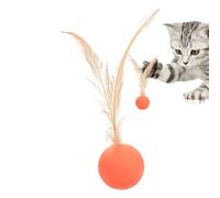 Hunting Toy - Indoor Cat Play Ball, Sensory Spring Ball, Hunting Movement, Lightweight Training Accessories, Interactive Kitten Entertainment, Fun Pet Activity, Boredom Reduction Toy