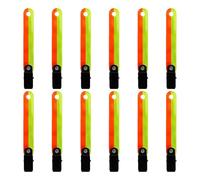 Hunting Trail Markers - High Visibility PVC, Reflective Ribbon Design, Twelve Piece Set, Durable Clip Attachment | Ideal For Hiking Outdoor Trail Marking And Hunting Path Navigation