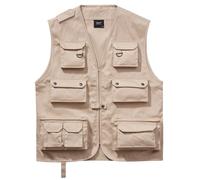 Brandit Hunting Vest, beige, size S for Men