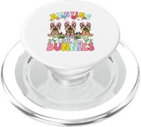 Hunting With My Bunnies Three Easter German Shepherds Owner PopSockets PopGrip for MagSafe