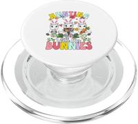 Hunting With My Bunnies Three Easter Horses Farmer Kids PopSockets PopGrip for MagSafe