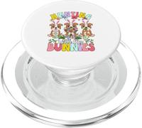 Hunting With My Bunnies Three Easter Pit Bulls Owner Kids PopSockets PopGrip for MagSafe