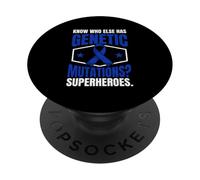 Huntingten Disease Warrior PopSockets Adhesive PopGrip