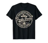 Huntington Beach Pacific Breezes Southern California Surf T-Shirt