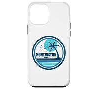 Huntington Beach South Carolina Palm Tree Birds Case for iPhone 12 mini