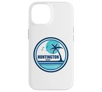 Huntington Beach South Carolina Palm Tree Birds Case for iPhone 14