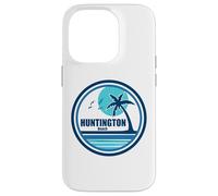 Huntington Beach South Carolina Palm Tree Birds Case for iPhone 14 Pro
