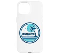 Huntington Beach South Carolina Palm Tree Birds Case for iPhone 15