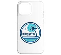 Huntington Beach South Carolina Palm Tree Birds Case for iPhone 16 Pro Max