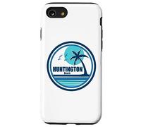 Huntington Beach South Carolina Palm Tree Birds Case for iPhone SE (2020) / 7 / 8