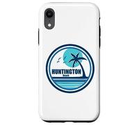 Huntington Beach South Carolina Palm Tree Birds Case for iPhone XR