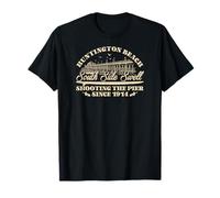 Huntington Beach South Side Swell Shooting The Pier 1914 T-Shirt