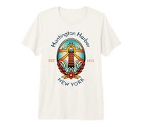 Huntington Harbor Lighthouse New York Premium T-Shirt