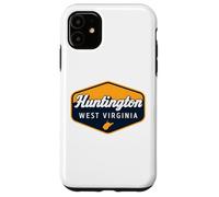 Huntington West Virginia Retro Badge Jewel City WV Local Case for iPhone 11