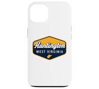 Huntington West Virginia Retro Badge Jewel City WV Local Case for iPhone 13