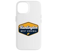 Huntington West Virginia Retro Badge Jewel City WV Local Case for iPhone 14