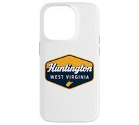 Huntington West Virginia Retro Badge Jewel City WV Local Case for iPhone 14 Pro