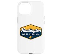 Huntington West Virginia Retro Badge Jewel City WV Local Case for iPhone 15