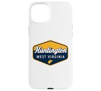 Huntington West Virginia Retro Badge Jewel City WV Local Case for iPhone 15 Plus