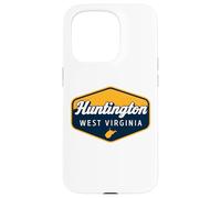 Huntington West Virginia Retro Badge Jewel City WV Local Case for iPhone 15 Pro