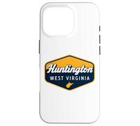 Huntington West Virginia Retro Badge Jewel City WV Local Case for iPhone 16 Pro