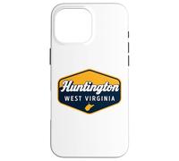 Huntington West Virginia Retro Badge Jewel City WV Local Case for iPhone 16 Pro Max