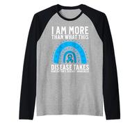 Huntington's Disease Awareness Products Gifts Huntington Raglan Baseball Tee