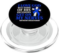 Huntingtons Disease Warrior HD Awareness PopSockets PopGrip for MagSafe